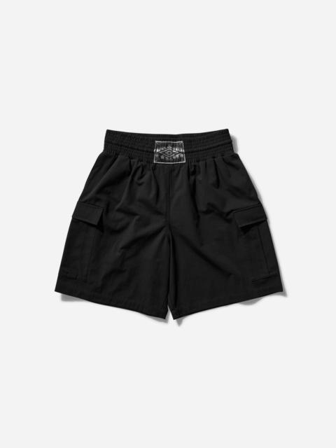 umbro Men's Boxing Cargo Shorts Washed Black
