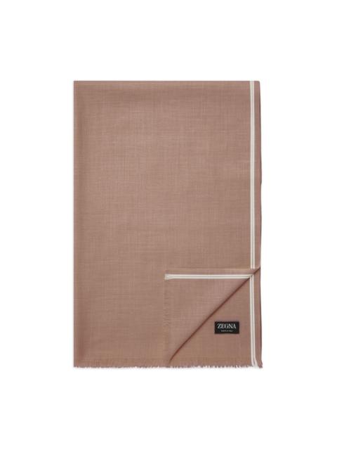 ZEGNA stripe-detail scarf