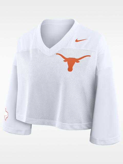 Nike Texas Jersey Women's Nike Dri-FIT College Cropped Top