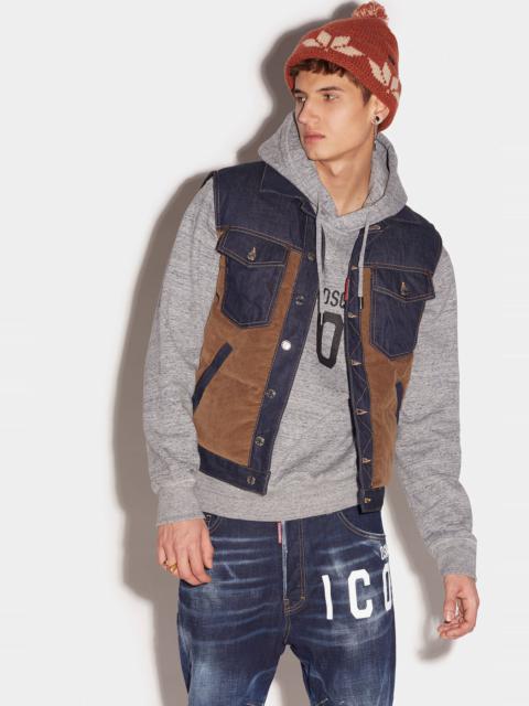 DSQUARED2 BE ICON PADDED VEST