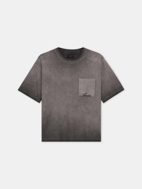 AMIRI FADED POCKET BOX TEE