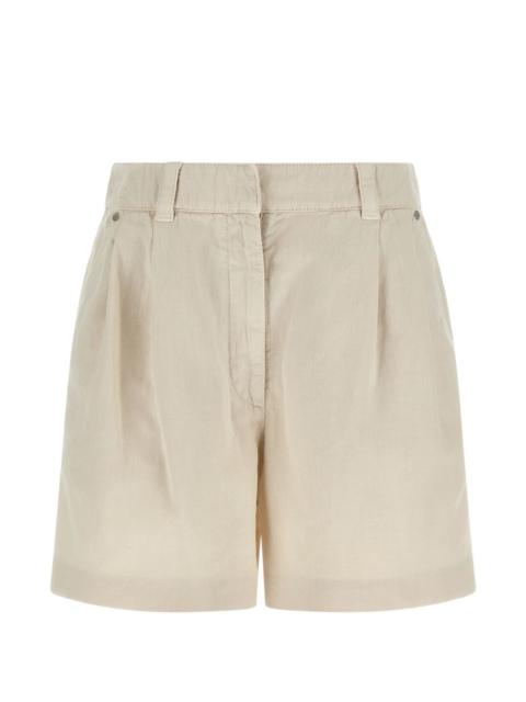 Brunello Cucinelli Monili-detail concealed-fastening shorts