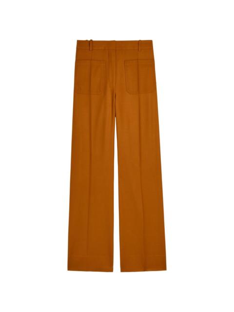 Victoria Beckham patch pocket trousers