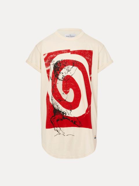 Vivienne Westwood SWIRL LONGLINE T-SHIRT