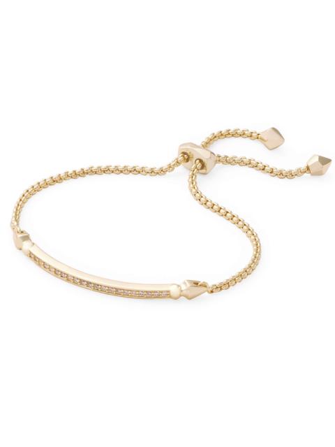 KENDRA SCOTT Ott Adjustable Chain Bracelet in Gold