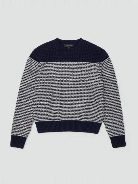 Ernie Stripe Wool Crew
Relaxed Fit