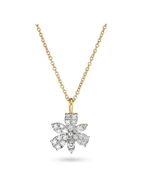 STONE AND STRAND Diamond Magnolia Necklace