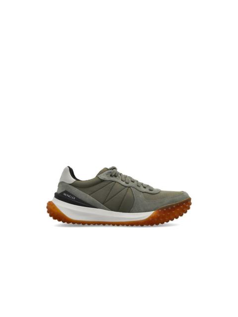 Moncler MONCLER $650 CityTrek Sage Green Nylon Suede Leather Sneaker