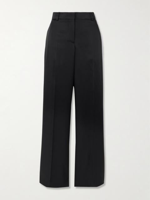 Stella McCartney Satin Wide-leg Pants