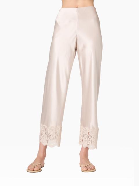 CAMI NYC BRISTOL MID RISE LACE PANT OAT