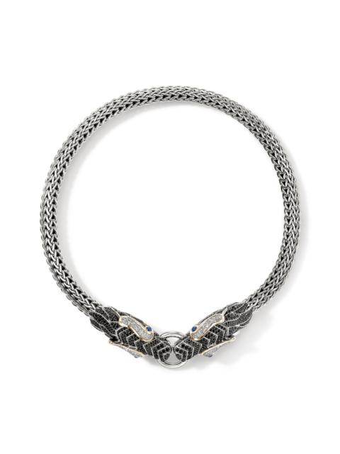 JOHN HARDY Naga Choker, Gold, Silver, Diamonds
