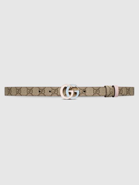 GUCCI GG Marmont reversible thin belt