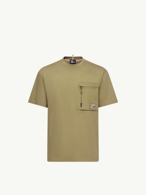 Moncler Grenoble Utility Pocket Cotton T-Shirt