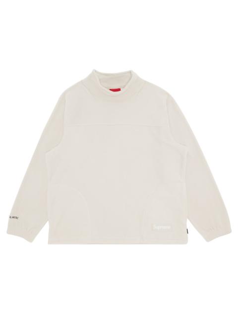 Supreme Supreme x Polartec Mock Neck Pullover 'Stone'
