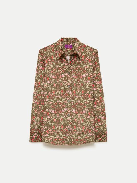 J.CREW Jules classic-fit button-up shirt in crepe de chine Liberty® floral fabric