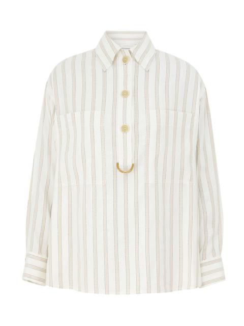 Zimmermann ILLUMINATE STRIPED SHIRT