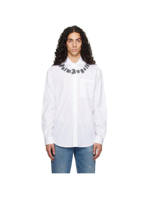 Palm Angels White Classic Shirt