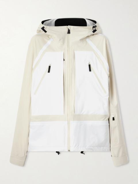 Aztech Mountain Hayden hooded ski jacket Off-white