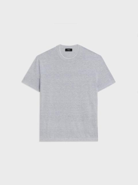 Theory Sarior Tee in Cotton-Linen