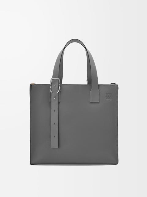Loewe Buckle zip tote in soft grained calfskin