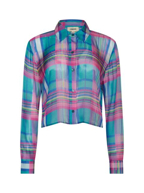 L'AGENCE Cosette Plaid Shirt