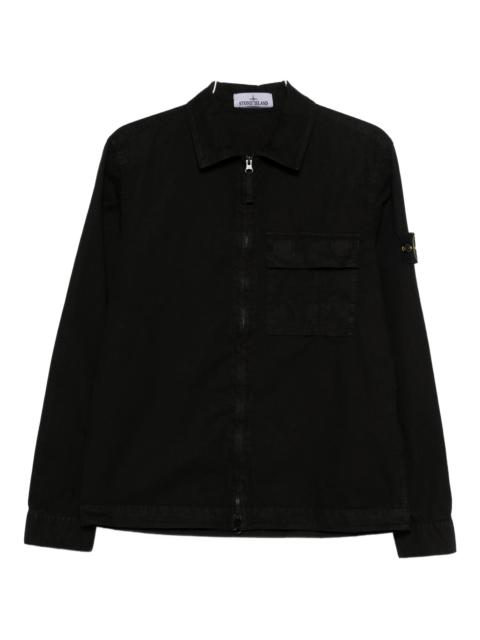 Stone Island Zip Pocket Shirt Jacket