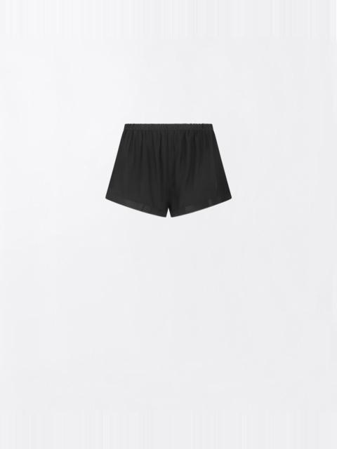 TOM FORD PEACH-FEEL SILK SATIN MINI SHORTS