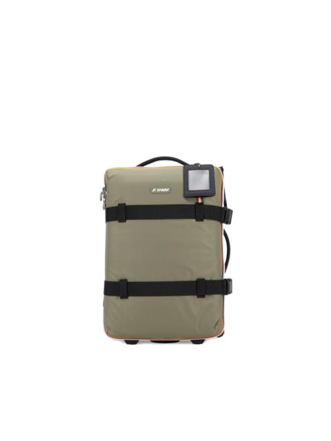 K-WAY logo-patch buckle-strap luggage & holdalls