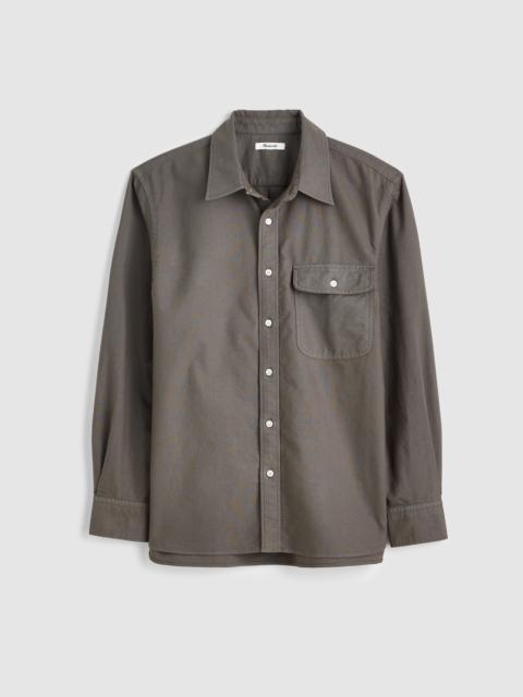 Madewell Single-Pocket Shirt in Allday Oxford