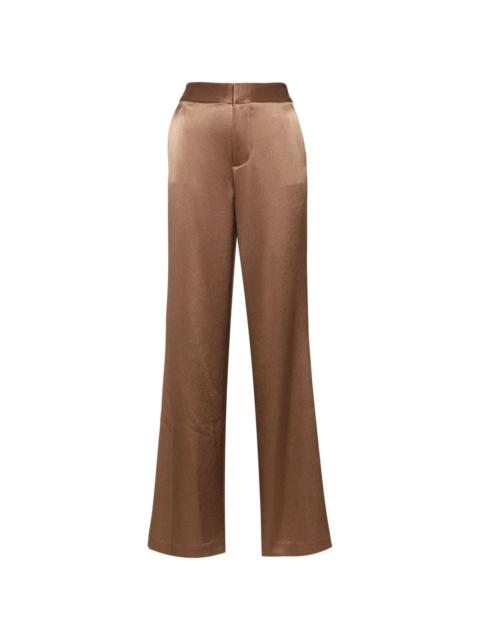 Calvin satin-finish trousers