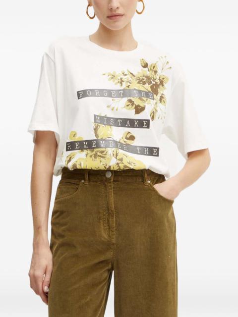 PINKO floral-print T-shirt
