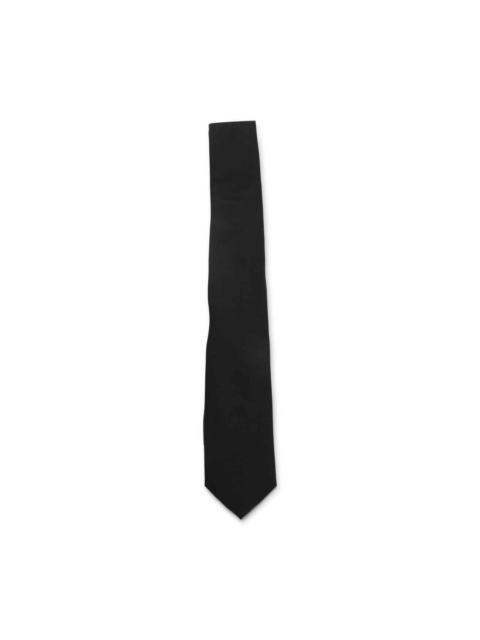 black silk tie
