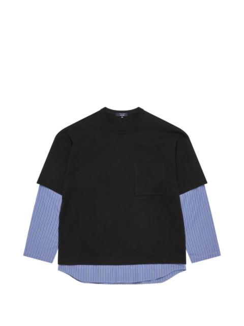 Comme des Garçons Homme layered crew-neck T-shirt