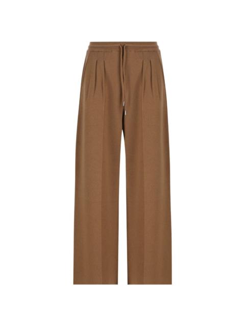 Max Mara pleated drawstring trousers