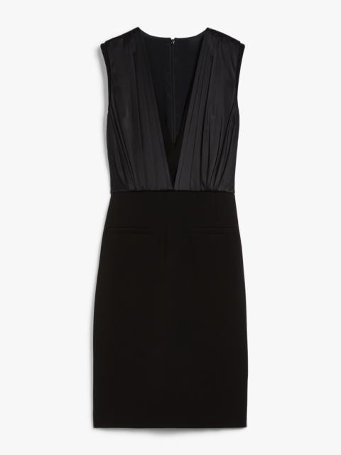 Max Mara VITTOR Lightweight cady midi dress