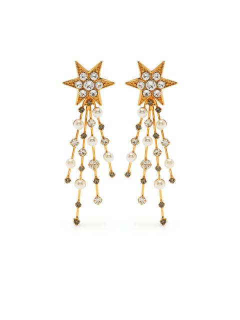 Jennifer Behr crystal-embellished drop earrings