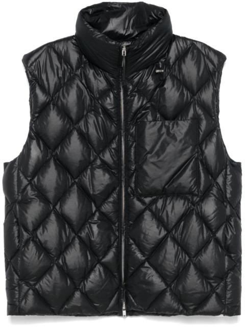 Jil Sander quilted gilet