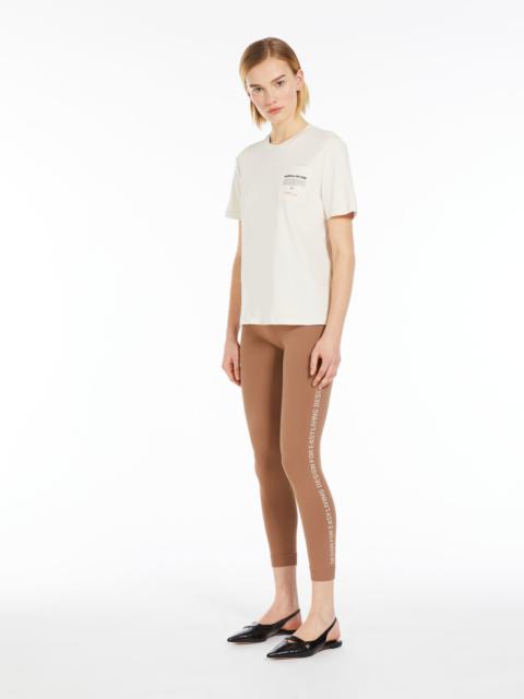 Max Mara LAMA Technical logo leggings