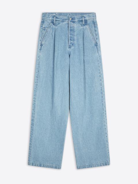 PLEATED JEANS