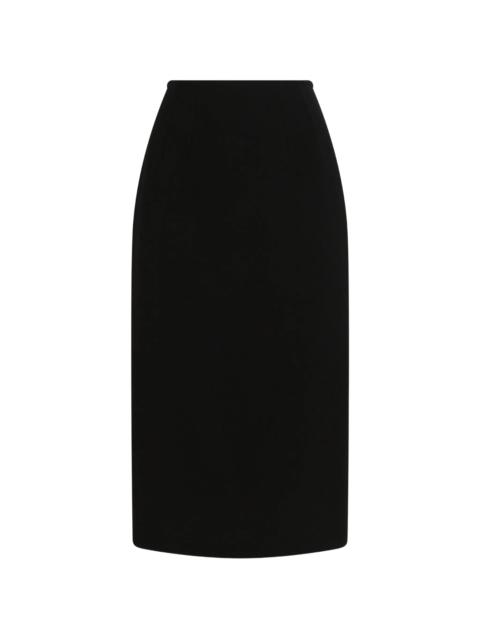 Dolce & Gabbana Dolce & Gabbana DOUBLE WOOL CRÊPE SKIRT