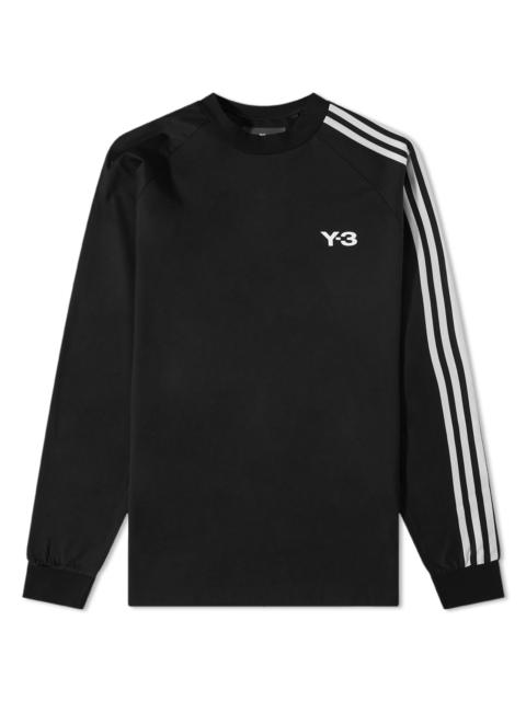 Y-3 Y-3 3 Stripe Long Sleeve T-Shirt