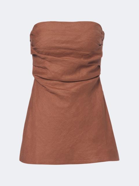 FAITHFULL Salina linen top