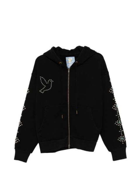 KidSuper Dove & Eye stud-embellished hoodie