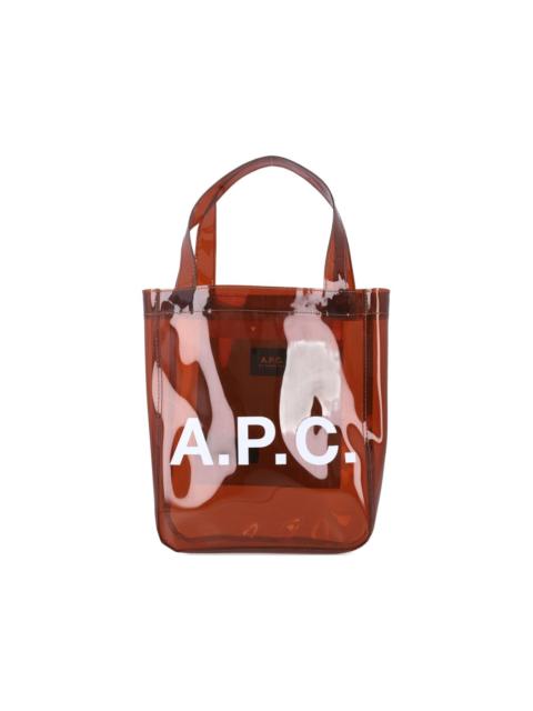A.P.C. Lou logo tote bag