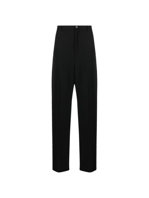 BALENCIAGA high-waisted straight-leg trousers