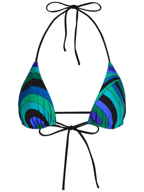 PUCCI Pucci Printed Halterneck Bikini top
