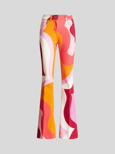 Etro COLOUR BLOCK JEANS