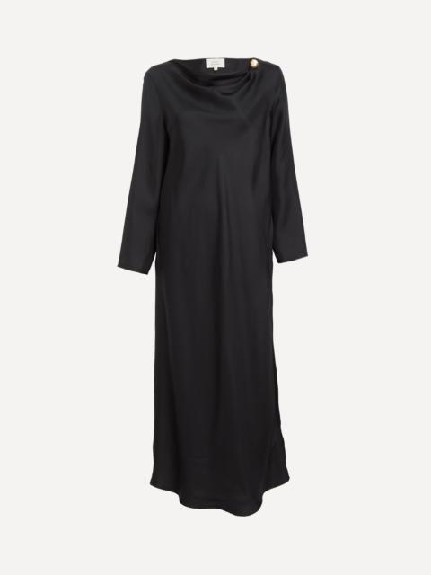 Zoya Silk-Twill Dress