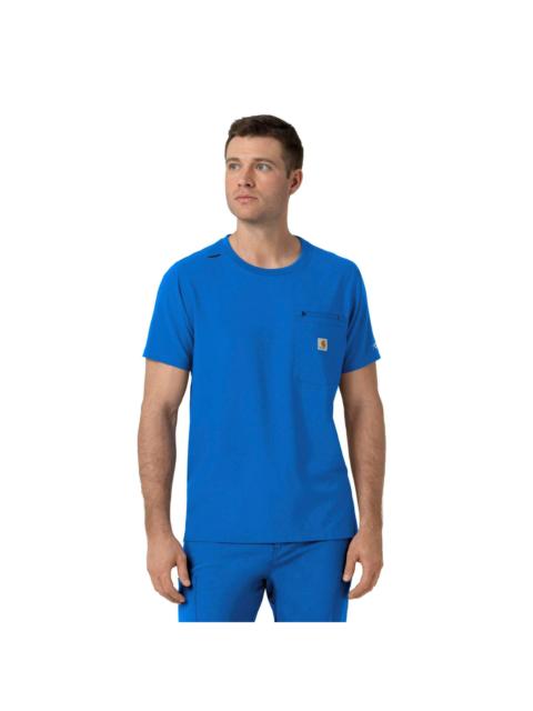 Carhartt Force Cross-Flex Crew Neck Scrub Top