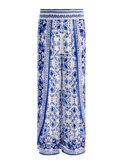 Alice + Olivia LARISSA OPEN PLEAT PANT